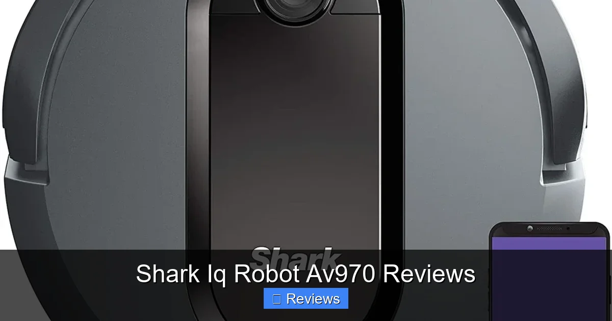Shark Iq Robot Av970 Reviews