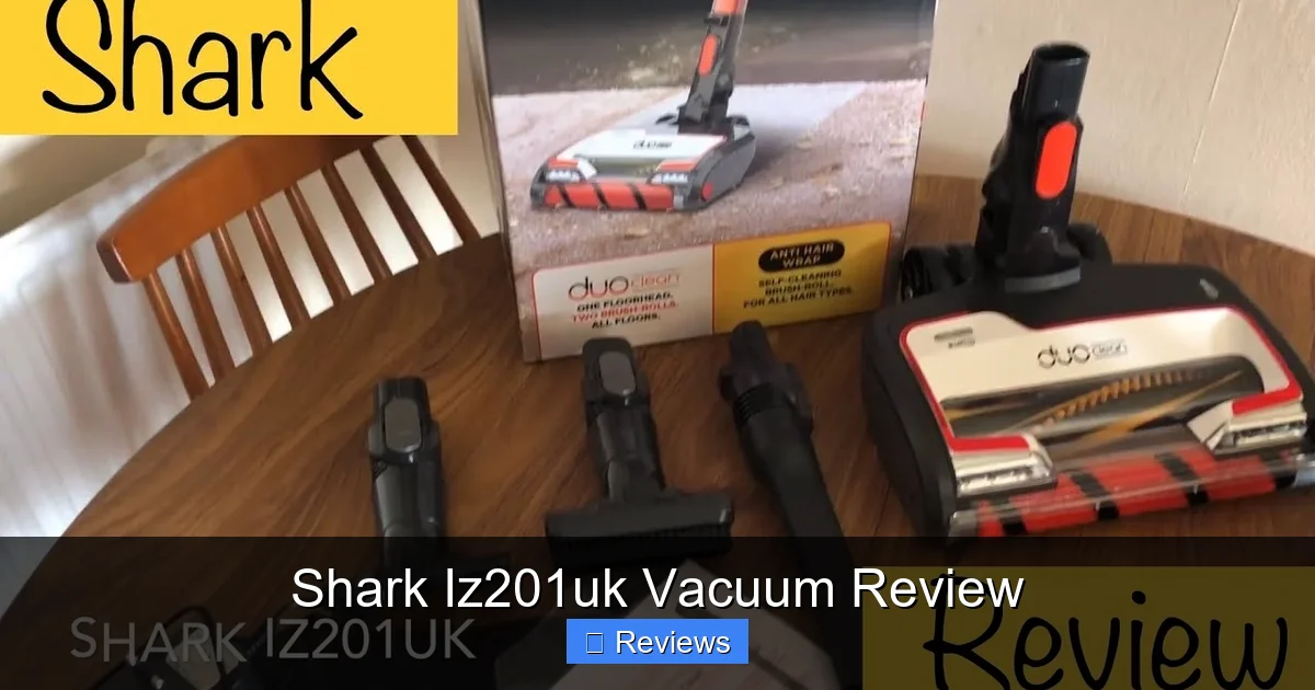 Shark Iz201uk Vacuum Review