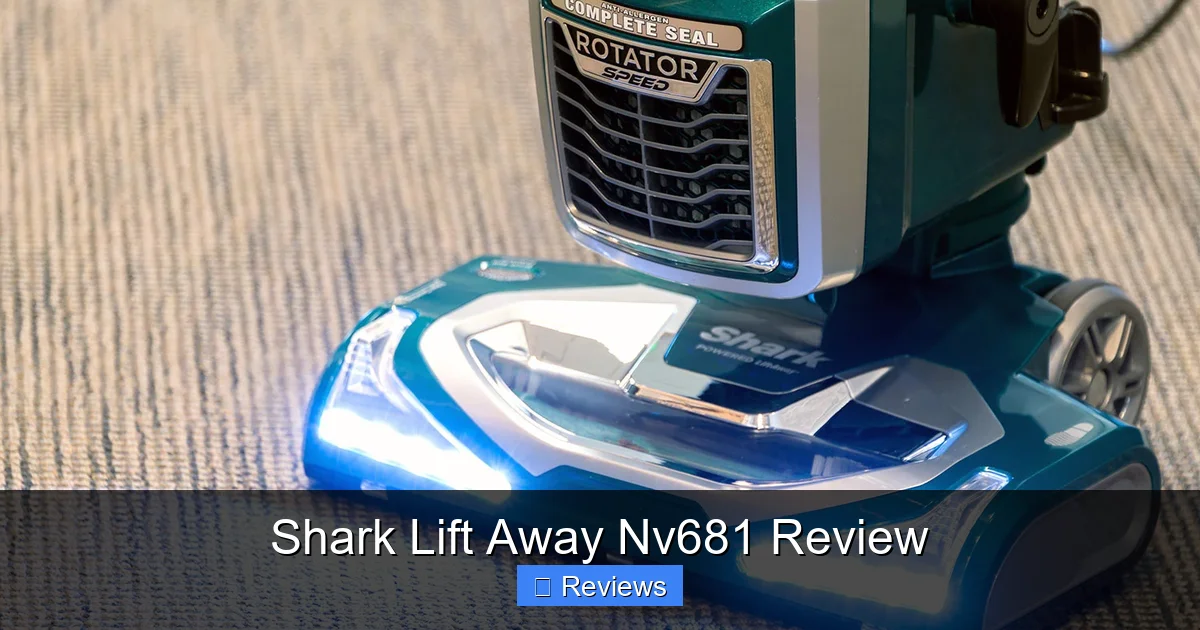 Shark Lift Away Nv681 Review
