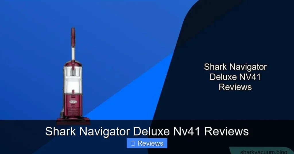 Shark Navigator Deluxe Nv41 Reviews