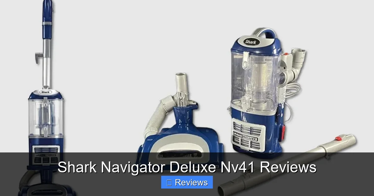 Shark Navigator Deluxe Nv41 Reviews