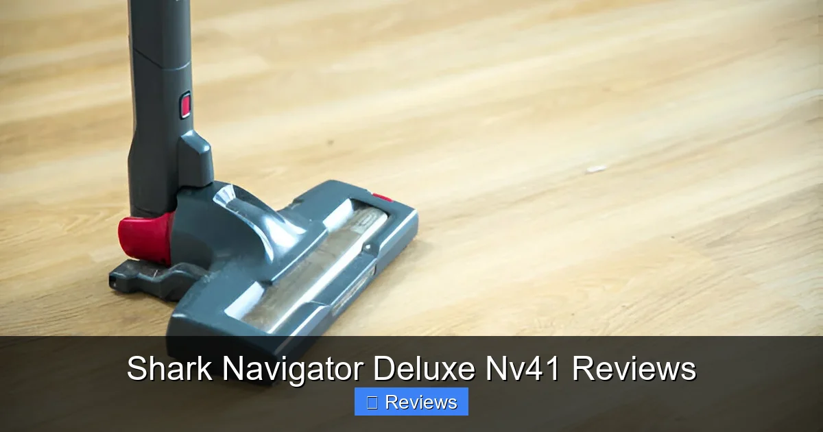 Shark Navigator Deluxe Nv41 Reviews