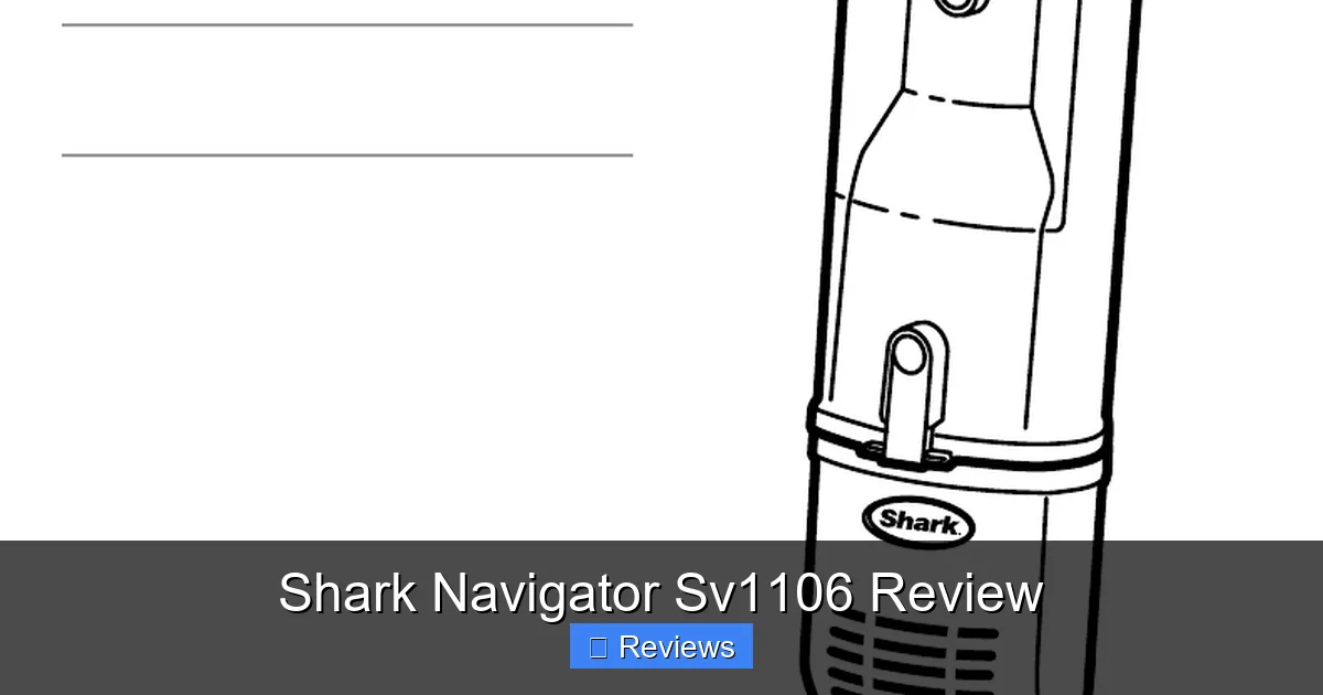 Shark Navigator Sv1106 Review