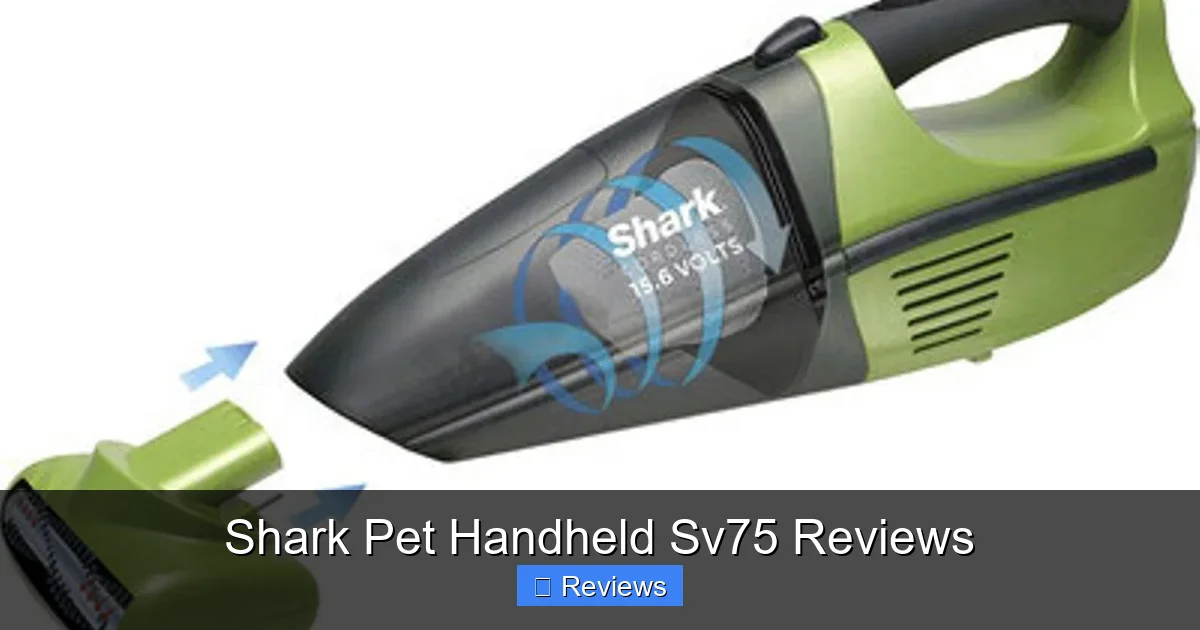 Shark Pet Handheld Sv75 Reviews