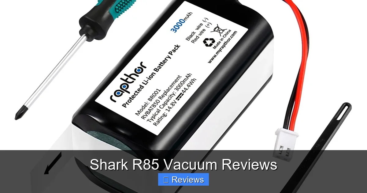 Shark R85 Vacuum Reviews