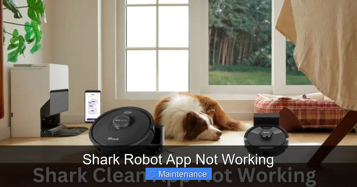Shark Robot App Not Working