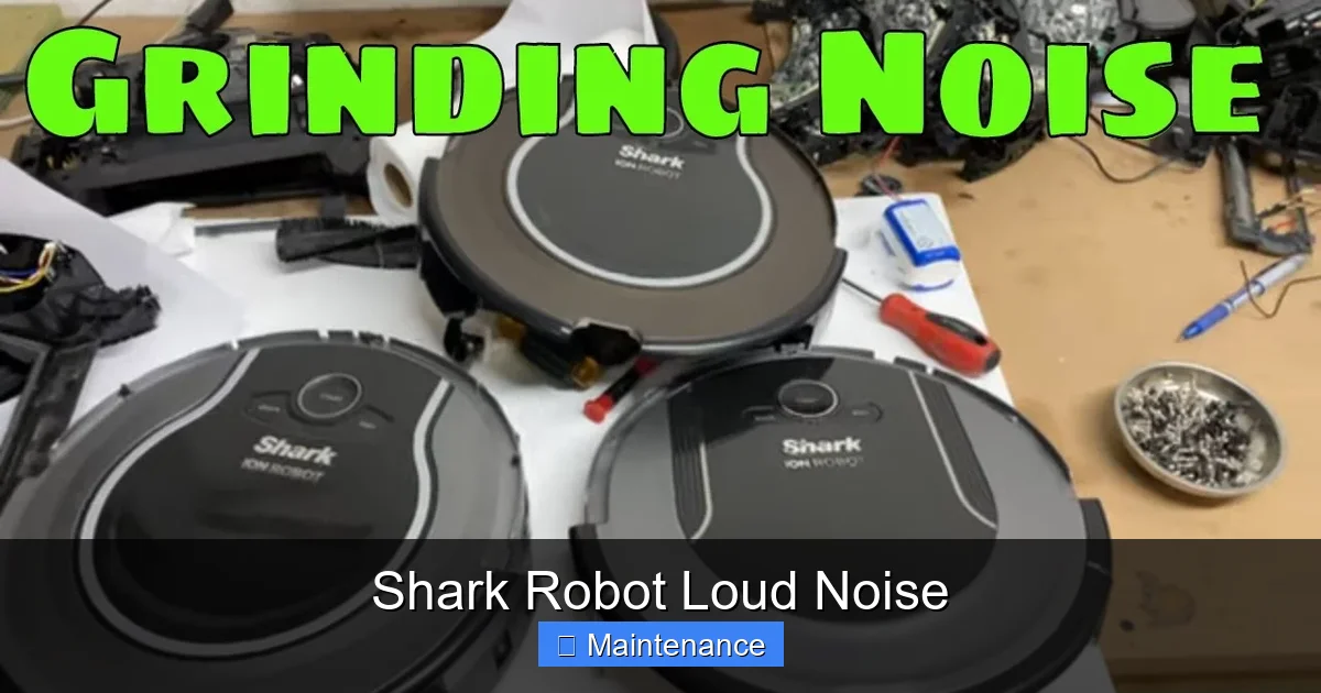 Shark Robot Loud Noise