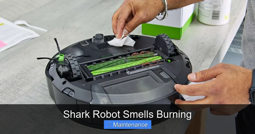 Shark Robot Smells Burning