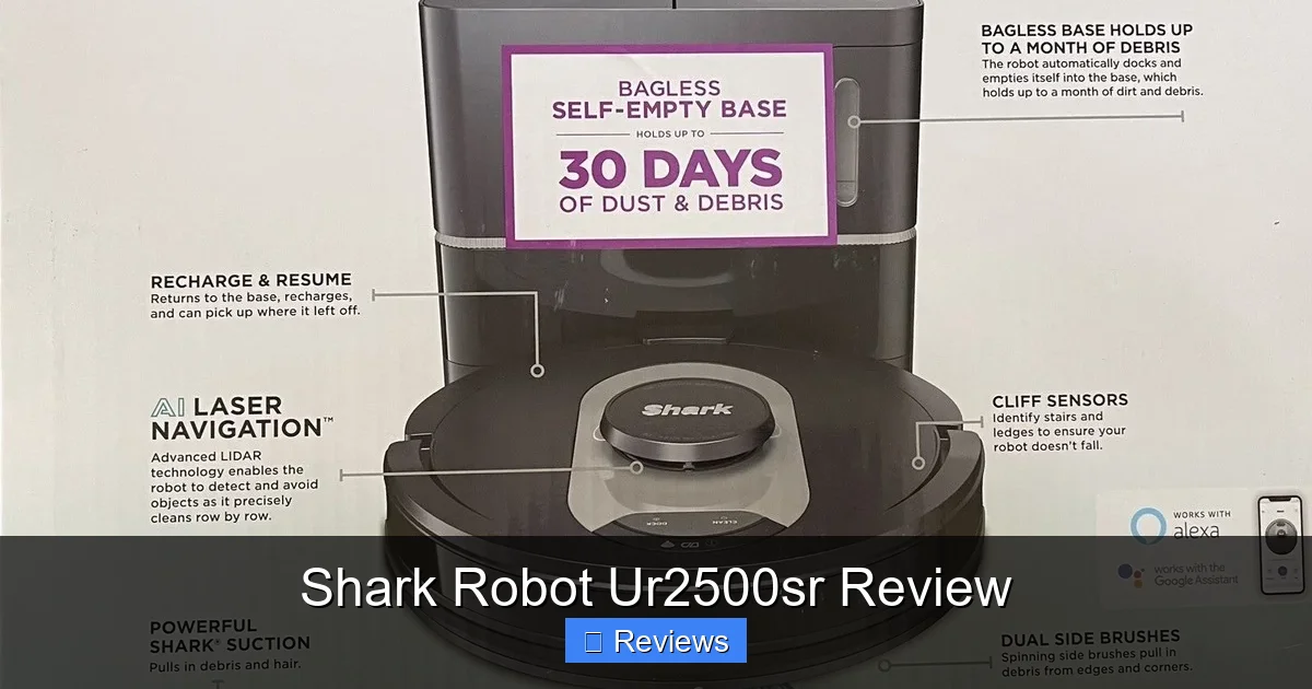 Shark Robot Ur2500sr Review