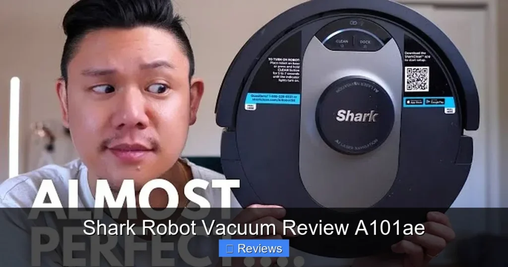 Shark Robot Vacuum Review A101ae