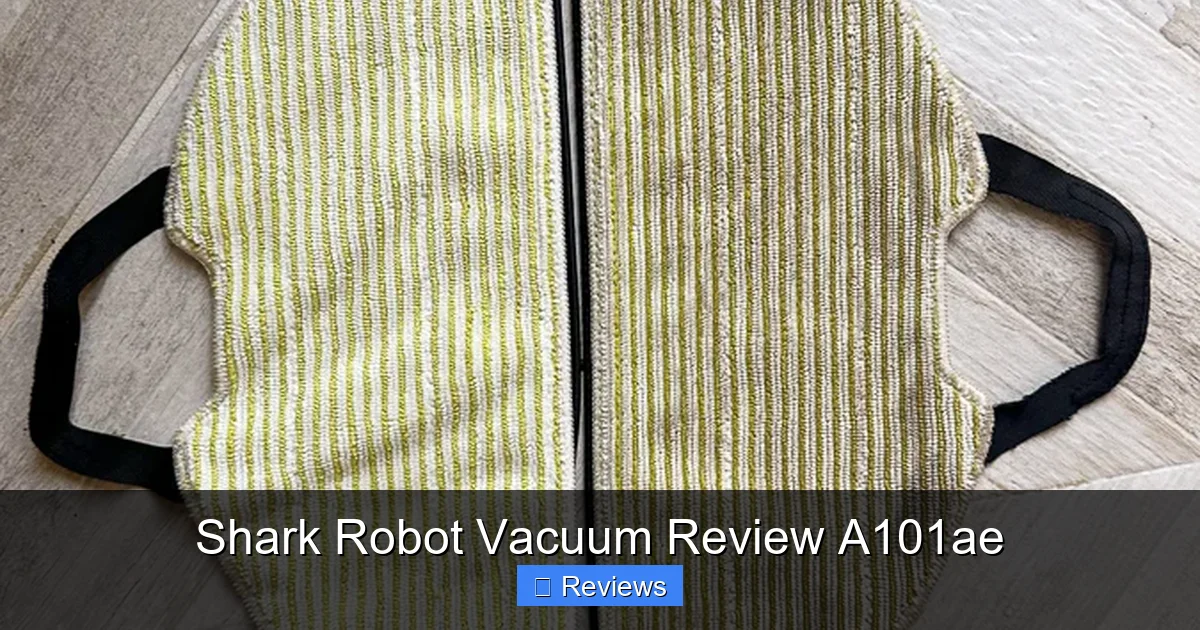 Shark Robot Vacuum Review A101ae