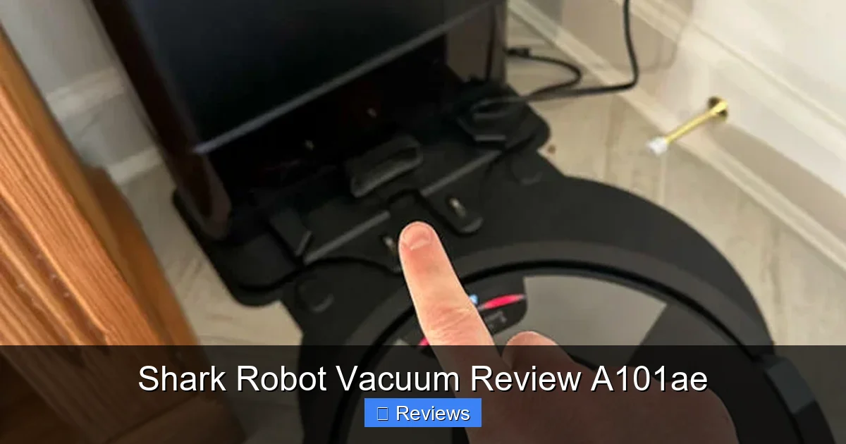 Shark Robot Vacuum Review A101ae