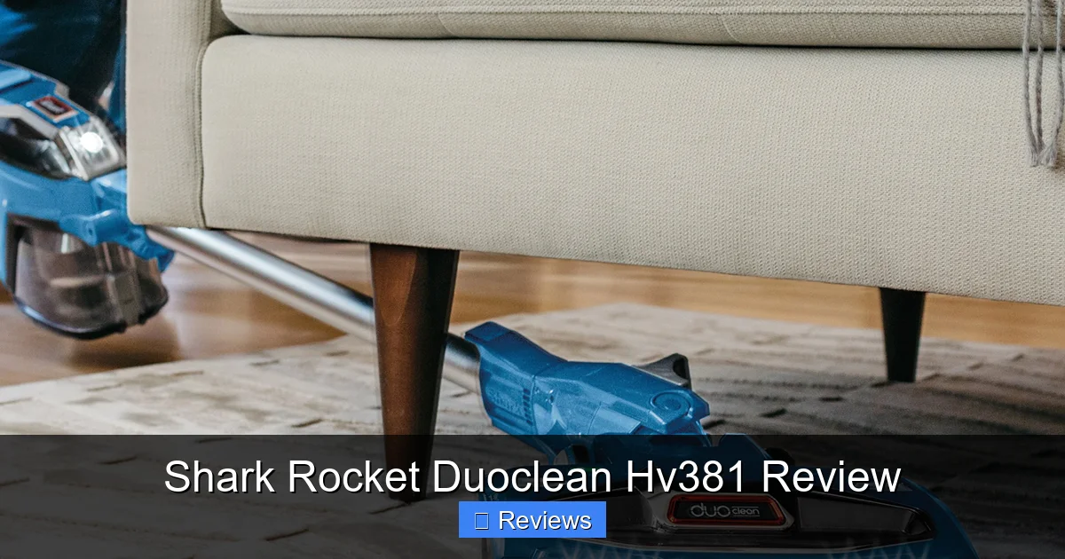 Shark Rocket Duoclean Hv381 Review