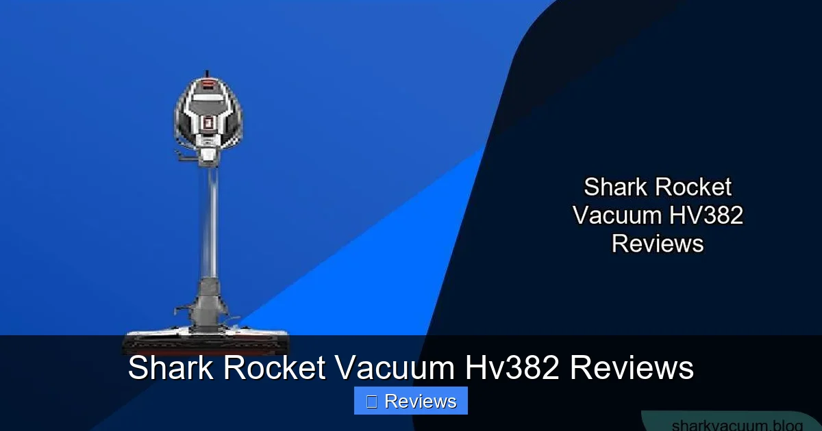 Shark Rocket Vacuum Hv382 Reviews