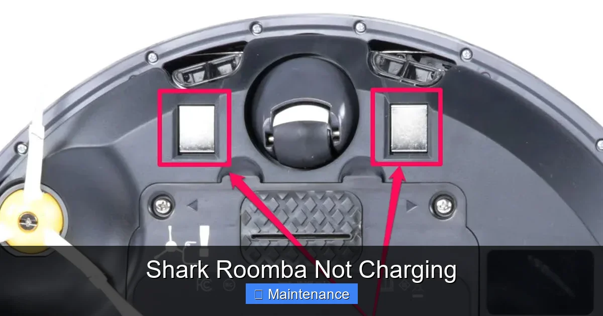 Shark Roomba Not Charging
