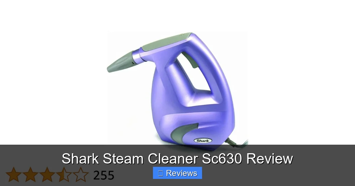 Shark Steam Cleaner Sc630 Review