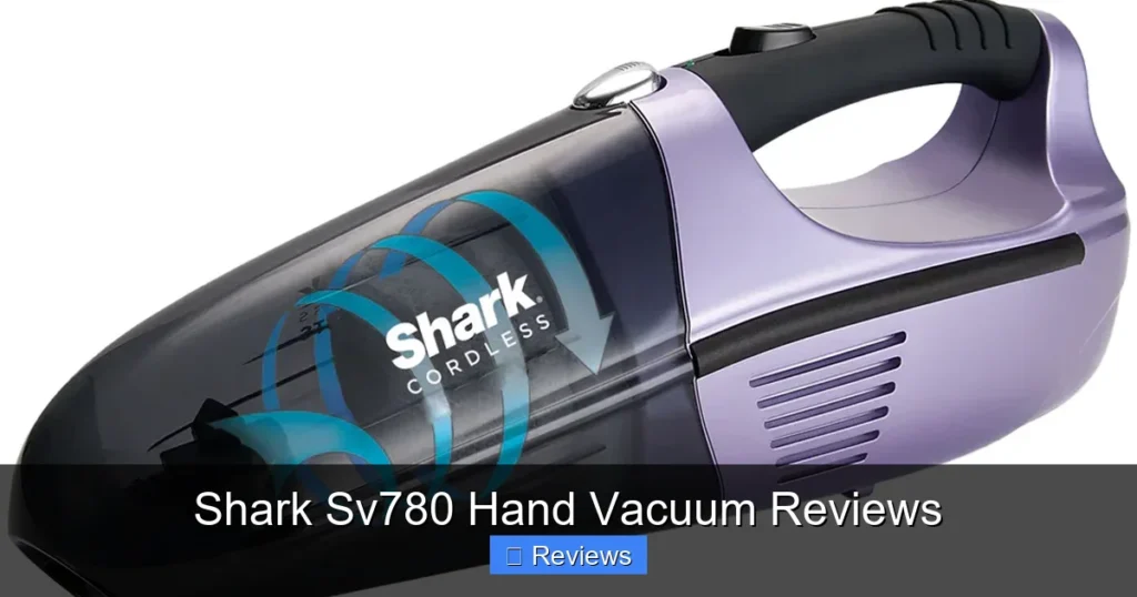 Shark Sv780 Hand Vacuum Reviews