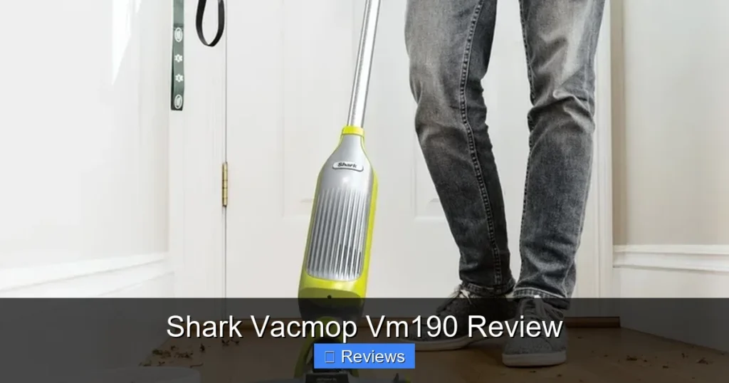 Shark Vacmop Vm190 Review