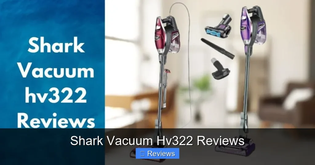 Shark Vacuum Hv322 Reviews
