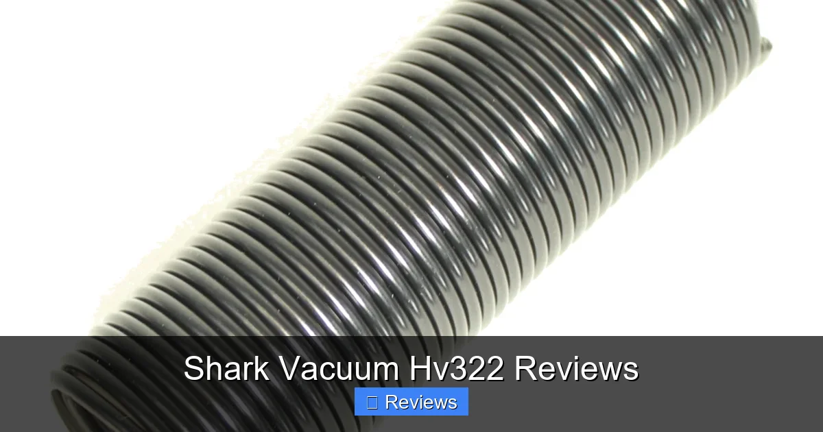 Shark Vacuum Hv322 Reviews