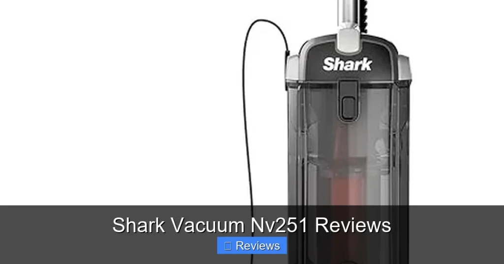 Shark Vacuum Nv251 Reviews