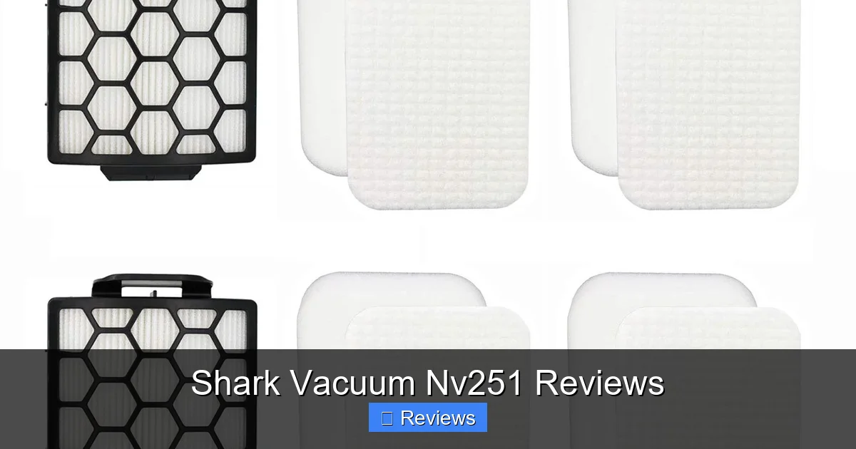 Shark Vacuum Nv251 Reviews