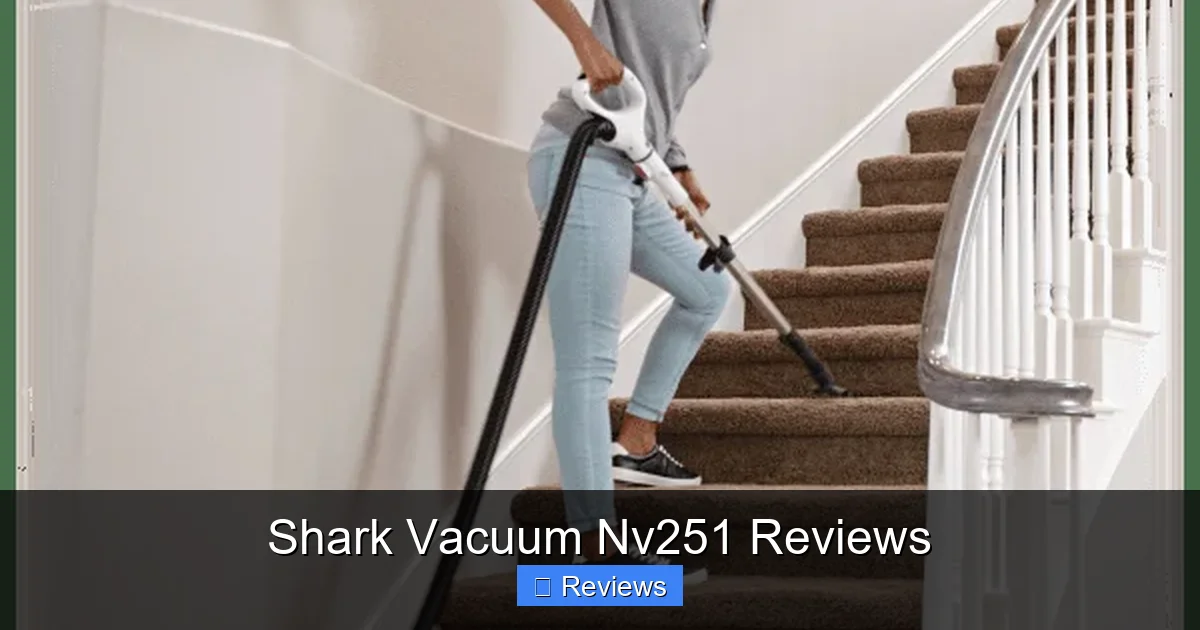 Shark Vacuum Nv251 Reviews
