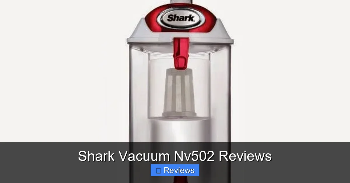 Shark Vacuum Nv502 Reviews