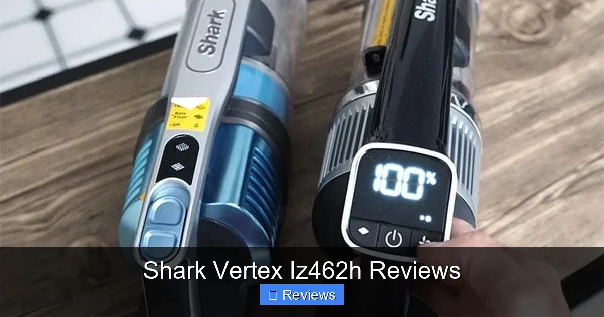 Shark Vertex Iz462h Reviews