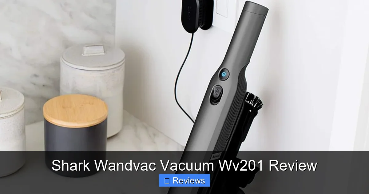 Shark Wandvac Vacuum Wv201 Review