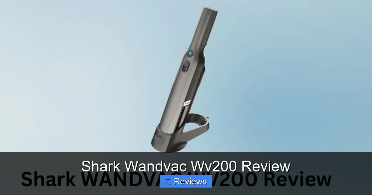Shark Wandvac Wv200 Review