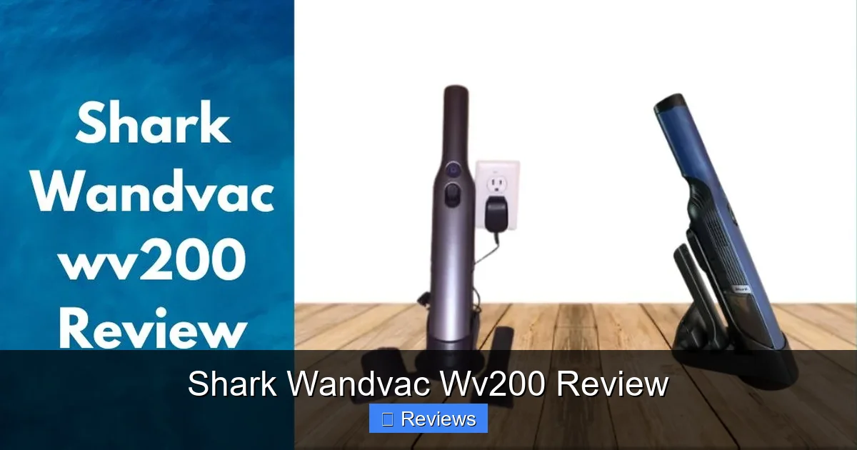 Shark Wandvac Wv200 Review