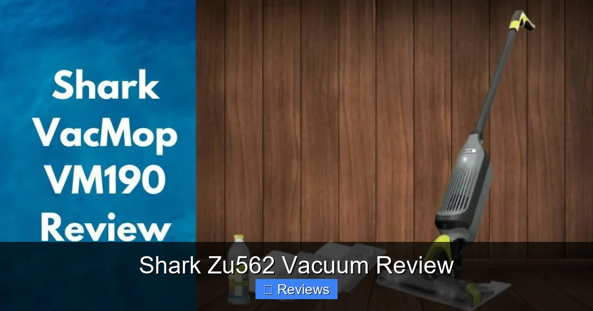Shark Zu562 Vacuum Review