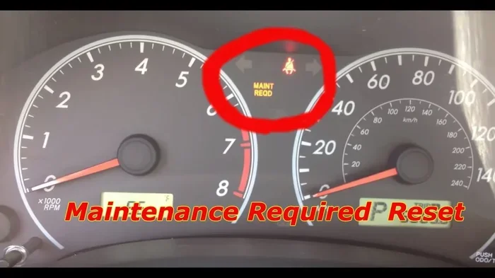 How to Turn Off Maintenance Light on Toyota